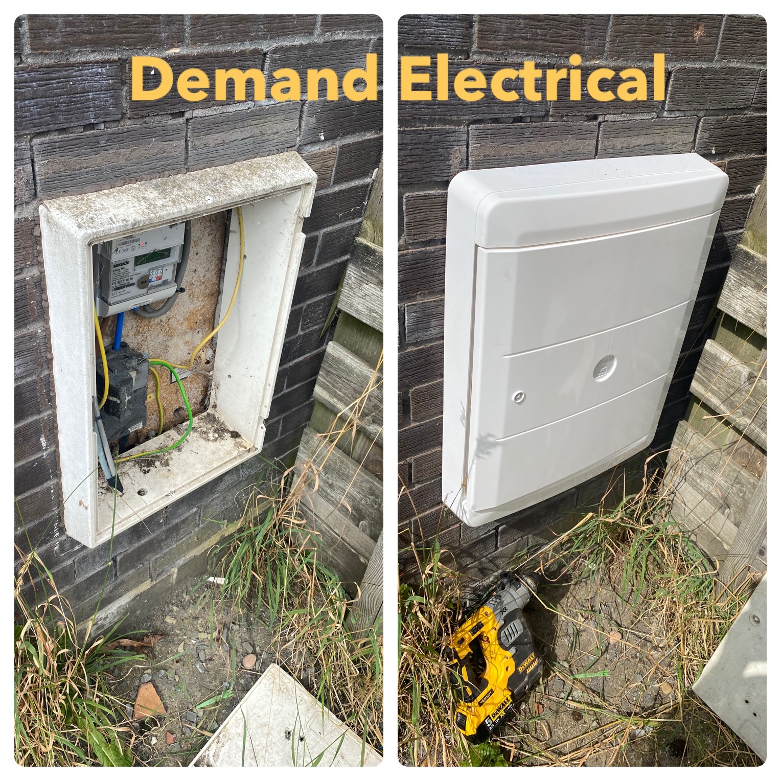 Meter box change in Darlington