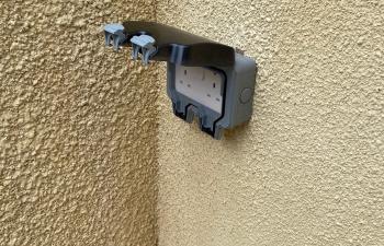 Outdoor socket in Darlington