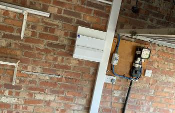 Fusebox upgrade in Garage in Darlington